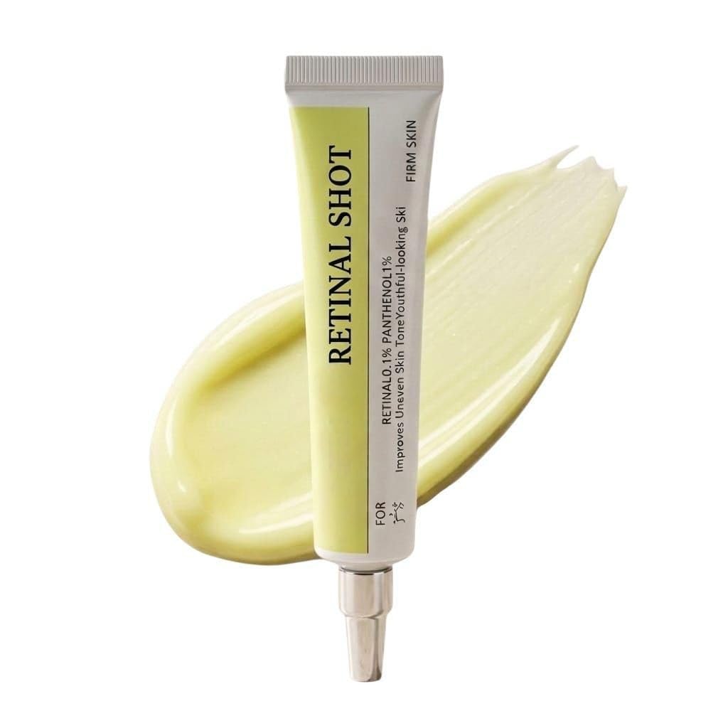 INKIES Retinal Cream Tightening Booster 30ml - 4% Retinal Liposome + Fermented Bean | Anti-Aging, Wrinkle Care, Brightening Fine Lines, & Firming E