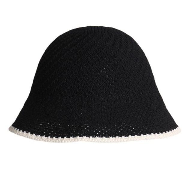 Japanese Style Adorable Round Top Bucket Hat For Women With Uv Protection Beige In