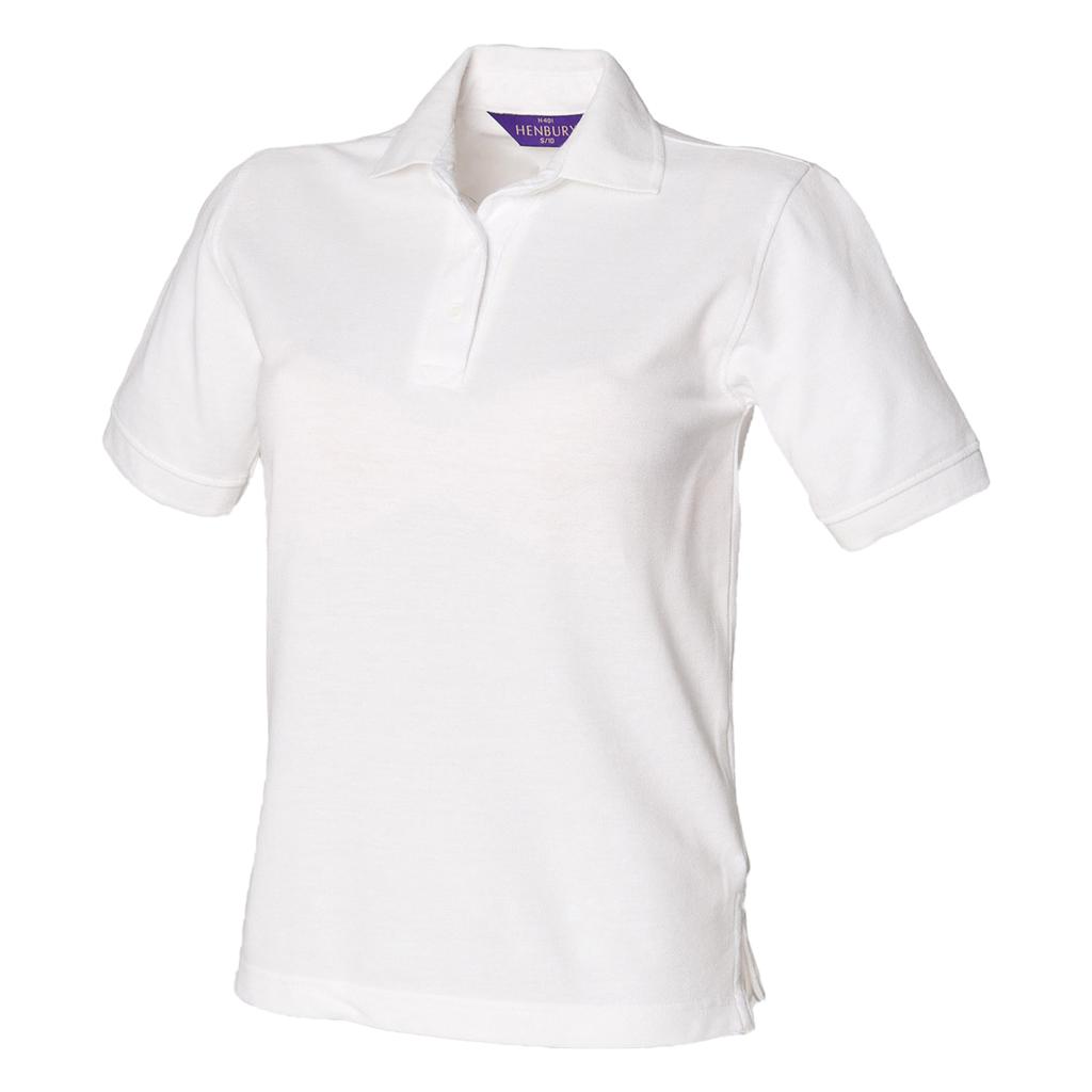 Henbury Womens/Ladies Classic Pique Polo Shirt