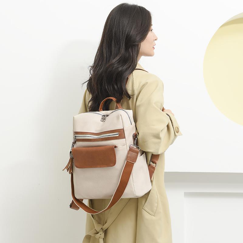 Женский рюкзак из мягкой кожи — фото 4