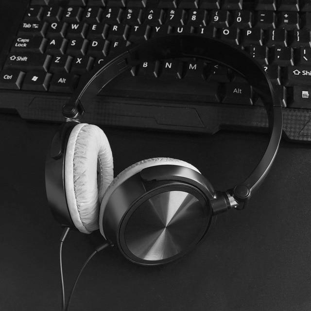 Stereofoniczne słuchawki basowe z mikrofonem Słuchawki z redukcją szumów Dźwięk basowy Słuchawki muzyczne HiFi