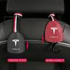 Car Sticker Tesla Car Seat Back Hook Holder Hanger Organizer Accessories For Teslas Model 3 Model S X Y Style Roadster Invader C