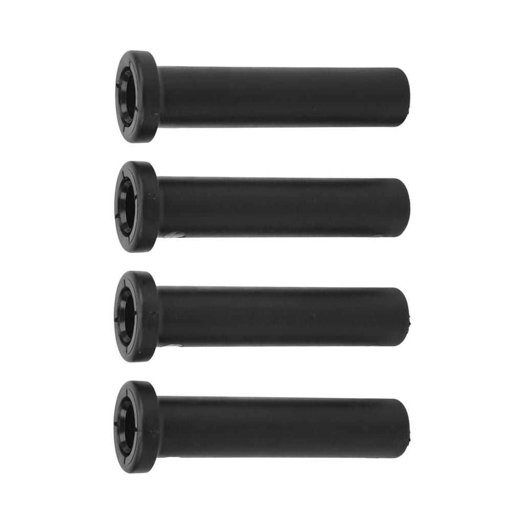 4pcs Front A Arm Long Bushing with Spacer Black Replacement for Polaris Trail Blazer 250 1993‑2005