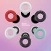 1 Pair Noise Canceling Ear Plugs with Ear Tips Soft Ergonomic Hearing Protection Swimming Study Sleeping Earplugs Traveling Use