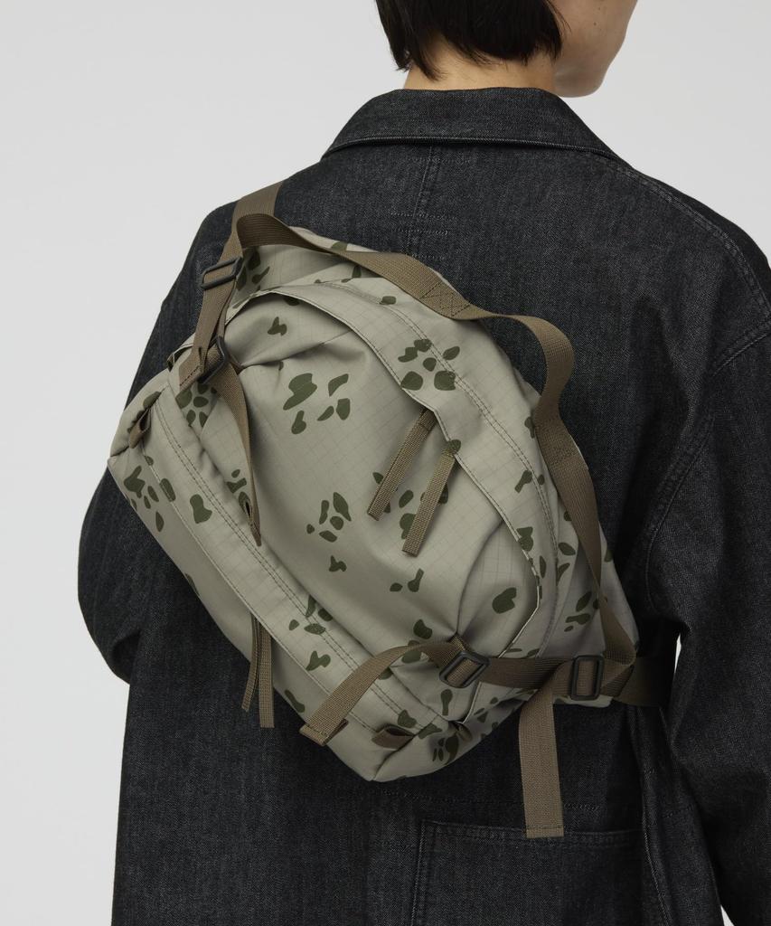 Snow Peak Reflective Night Camo Bag GREEN PT (Camouflage Bag, Reflective, ONE)