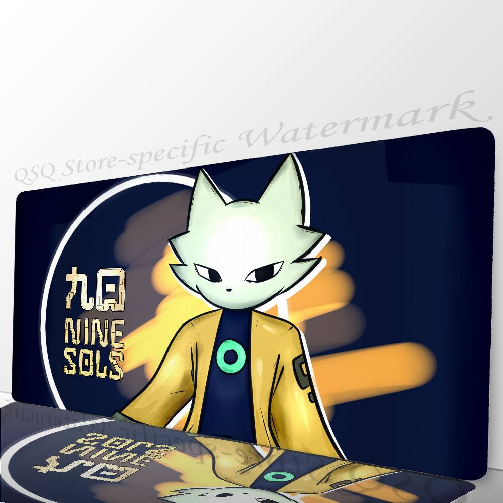 Nine S-Sols Anime Game Mousepad Non-slip Suitable For Office Computers Laptops E-sports Game Desk Mats XXL Keyboard