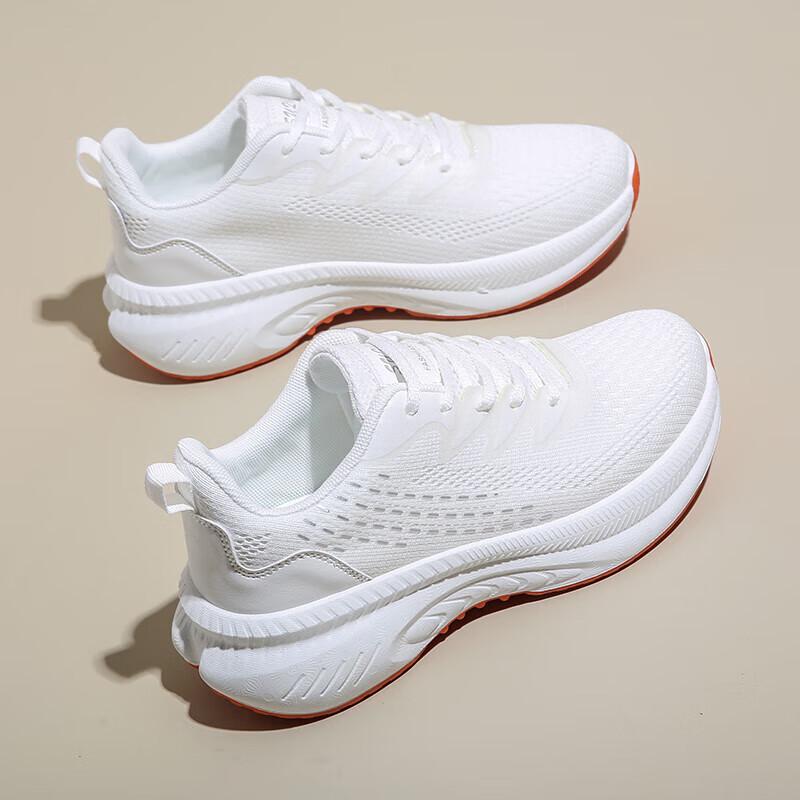 Sneakers women's 2025 summer thin breathable junior high school students lightweight shock absorption senior high school entrance examination sports s