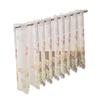 baizihuahu Lace Short Curtain, Half Windows French Style Hollow Gauze Sheer, Dustproof Curtain for Cabinets Bay