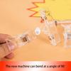 20pack/lot Practical Clear Sign Holder Clip For Wide Application Easy To Transparent Plastic Clip As Shown