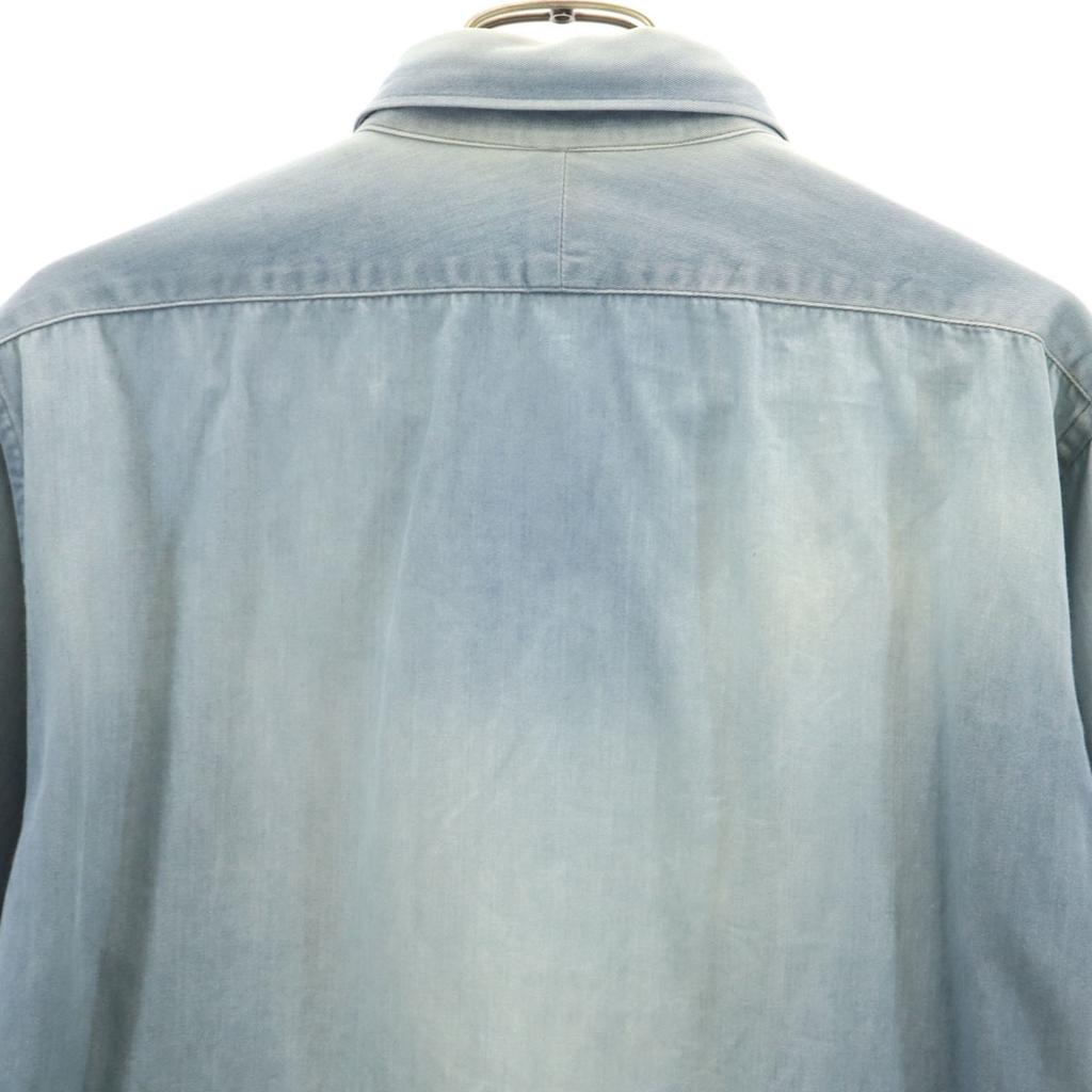 N.HOOLYWOOD made in Japan Long sleeve Chambray shirt 38 Navy system Men's Used