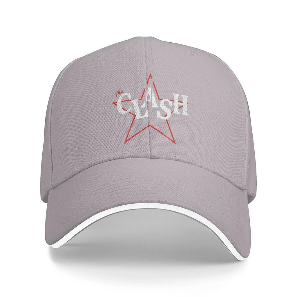 aNew Arrival Baseball Cap The Clash Rock Band Wear For Unisex Trucker Hats Fashion Sun Cap Adjustable