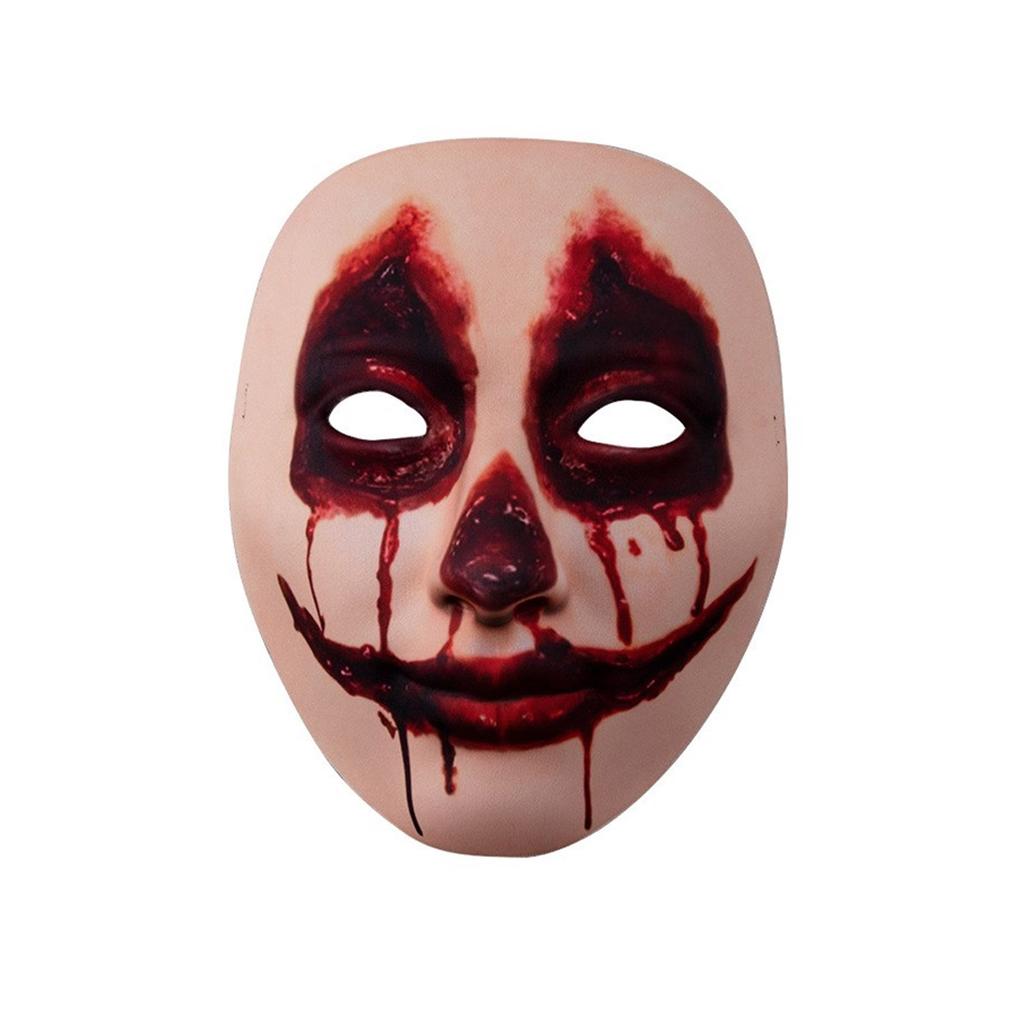 Adult Gothic Bride Halloween Costume Veil Flower Headband Bloody Hairhoop Dark Series Scary Ghost Bride Facemask Props