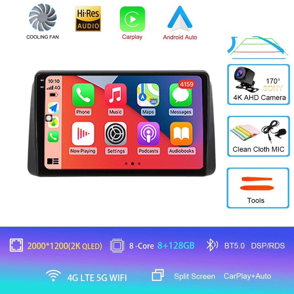 For Chrysler Town&Country 2011-2016 2 Din Android 14 Car Radio Video Player GPS Multimedia Stereo Head Unit Bluetooth5.0