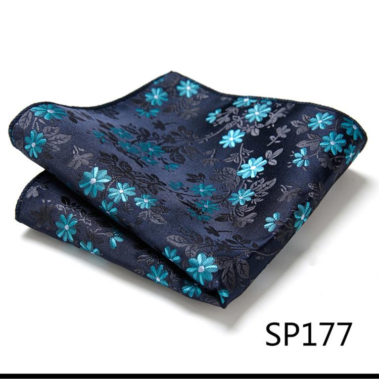 Guangzhou 1200-Pin High-Density Men'S Elegant Retro Business Suit Jacquard Pocket Towel Square Towel