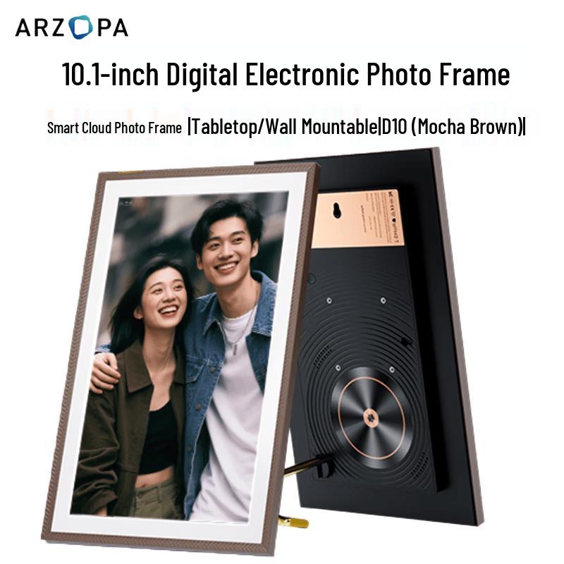 ARZOPA D10 10.1-inch Smart Cloud Digital Photo Frame CN plug (adapter included)