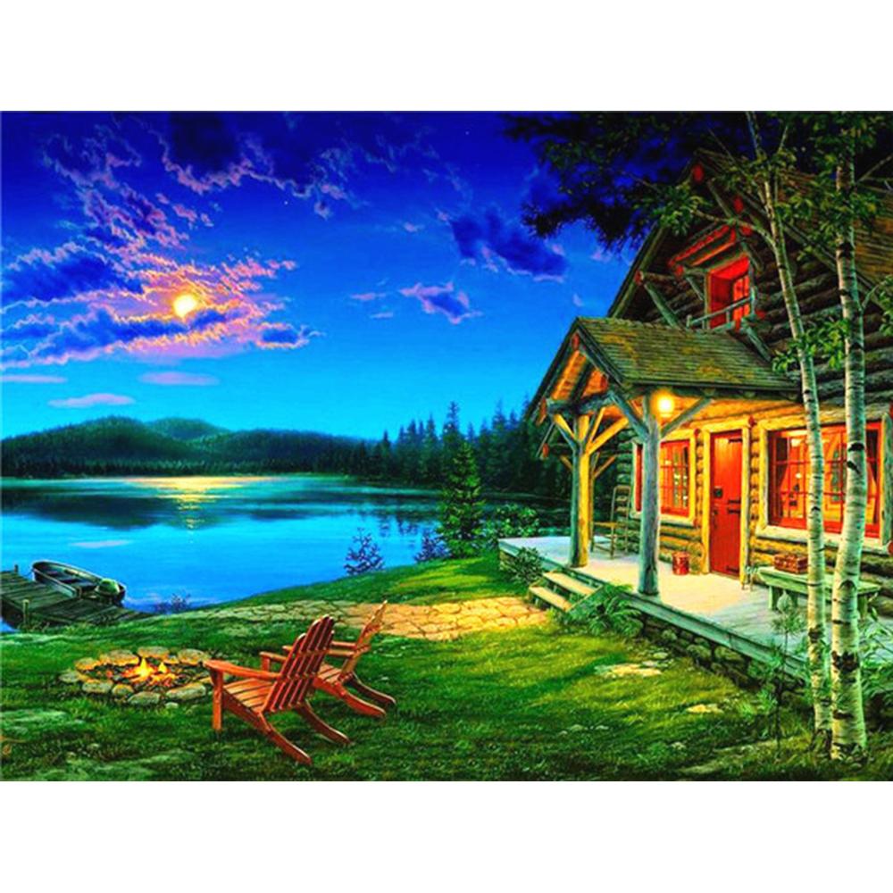 DIY Diament Malarstwo Kit Leopard Zdjęcia Dżetów 5D Diament Haft Sprzedaż Zwierząt Ręcznie Prezent