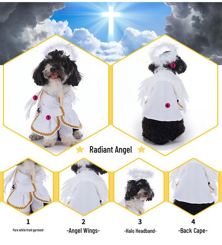 Christmas Pet Costume: Bat, Pirate, Clown, Delivery Outfit for Dogs