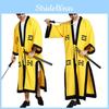 Halloween Scary Costume For Men Featuring A Bewitching Taoist Robe And Hat