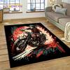 Motocross Motorcycle Modern Rug Carpet for Living Room Bedroom Home Decor,Floor Mat Non-slip Decoration for Sofa Kitchen doormat