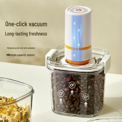 Elektrischer luftdichter Vakuumverschlussbehälter zur Aufbewahrung von Lebensmitteln, Getreide, Kaffee und Tee