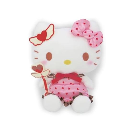 Корпорация Накадзима Персонажи Sanrio Волшебное Сердце Хелло Китти Плюшевая Игрушка S 205070-24 В19 x Ш15.5 x Г13см
