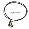 Moon Star Heart Flower Leather Rope Anklet Women Summer Beach Leather Anklet