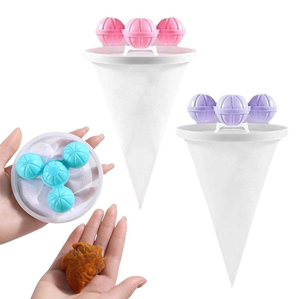 3pcs Washing Machine Filter Net for Pet Hair Remover Laundry Cleaning Tool Floating Filtering Mesh Washing Machine Lint Catcher