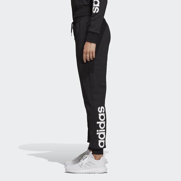 Adidas Essential Fleece-Lined Sweatpants Women Bottoms Black DP2399