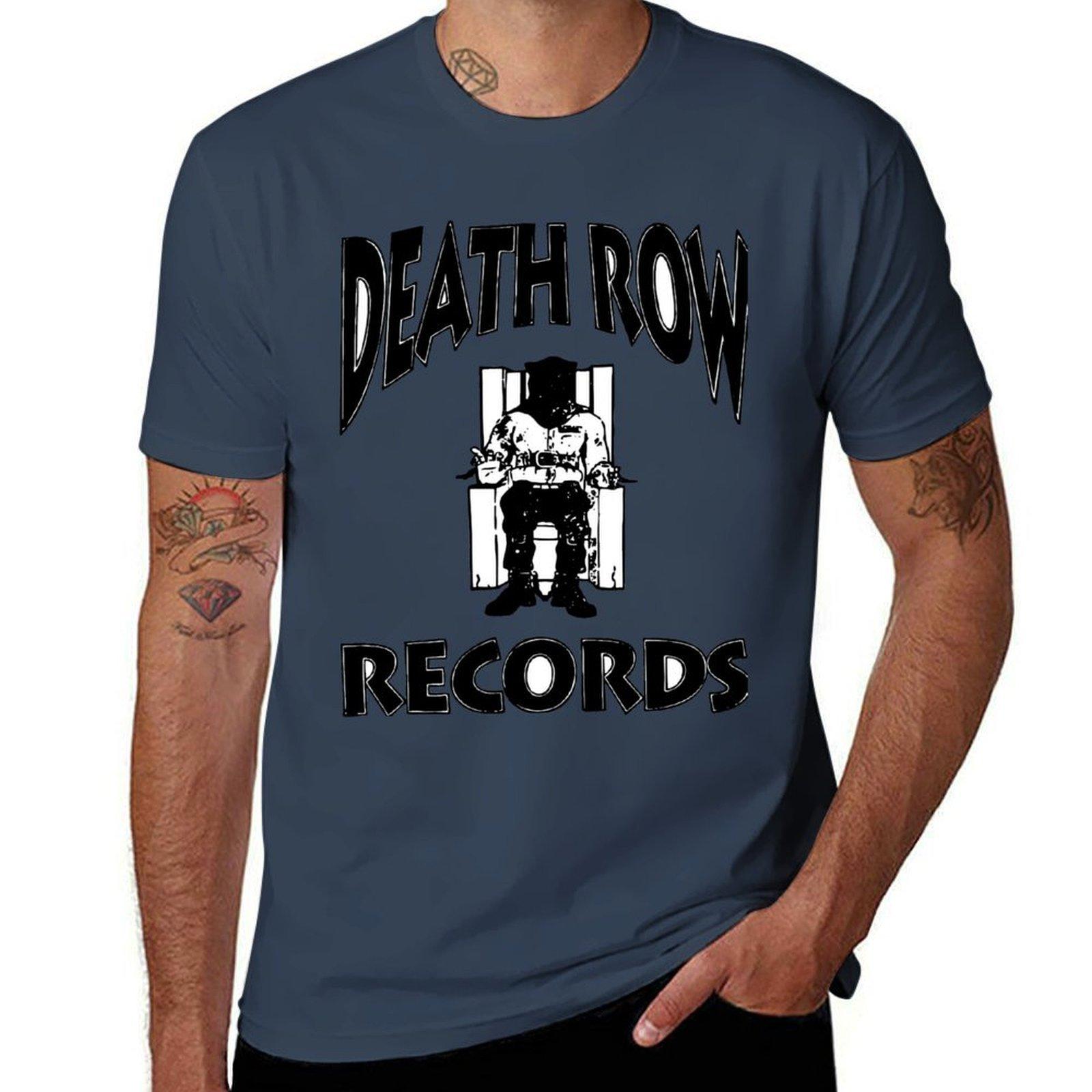 Death Row Records TShirt Breathable Workout Short Sleeve Top S