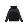 Nike Printed Logo Pullover Hoodie Colorblock Sweatshirt for Men Black
