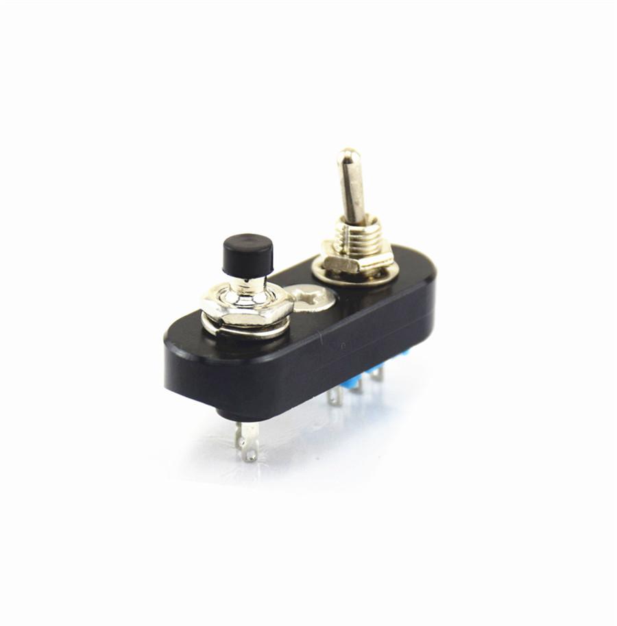 Waterproof Custom Motorcycle Handlebar Engine Start Stop Kill Lever Switch Black