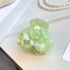 Elegant Flower Shark Clip Gradient Color Acetic Acid Hair Claw Hair Clip Camellia Hair Claw  Girls