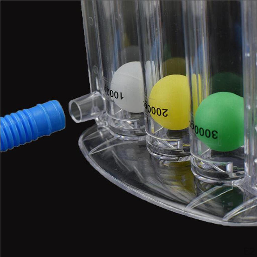 Breathing Trainer, Washable And Hygienic Measurement System, Lung Exercise Device with