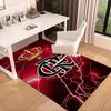 Football Club Printed Area Rug for Office, Chair Rug, Decorative Carpet Floor Mat, Large Size Fan gifts Christmas gifts