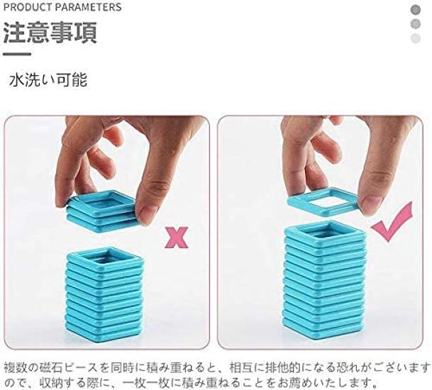 HIWO Magnetic Blocks 148pcs Magnetic Toys Girls Toys Magnetic Toys Magnetic Blocks Children Educational Toys Infants Boys Magnetic Toys 3D Puzzle Game