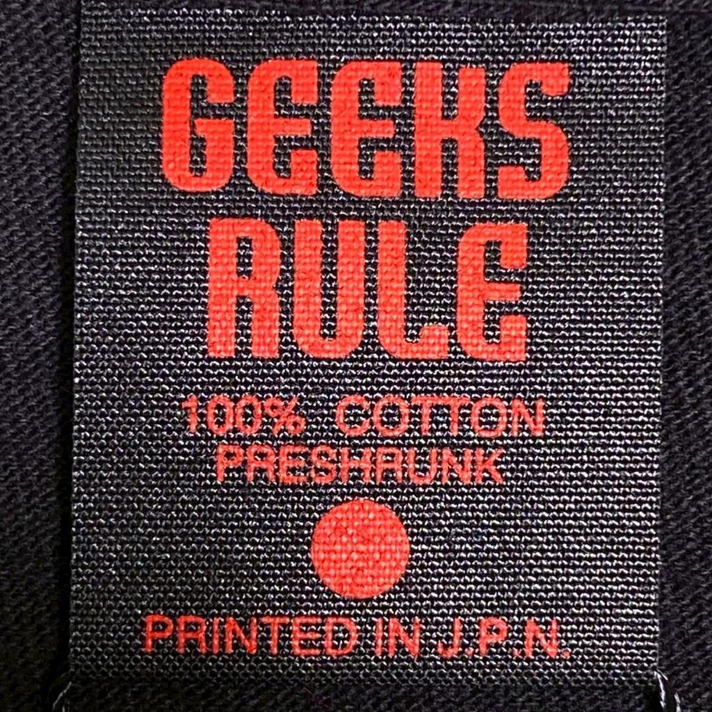 [USED] "GEEKS RULE" (XL) Ghost In the Shell Batou T-shirt
