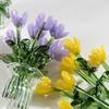 Handcrafted Glass Flowers Crystal Flower Figurine for Desk and Shelf Decoration Home Decors Piece