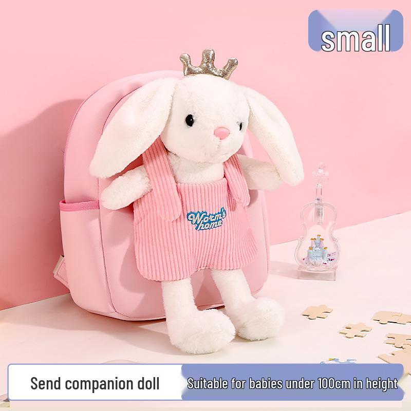 

Miracle Cute Cartoon Baby Backpack for Girls, Ages 1-3 - Ideal for Kindergarten & Outings