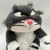 Stock Soothing New Breath Light Sound Cute Leering Cat Music Early Education Doll Stuffed Animals