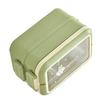 Stainless Steel Insulated Lunch Box Multiple Compartments Fashionable Safe Stainless Steel Bento Box for Students Kids