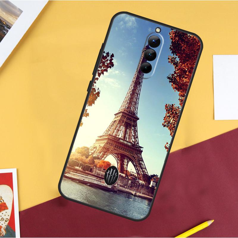 

France Eiffel Tower In Paris Case For ZTE Nubia Red Magic 11 Pro 9 8 8S 9S 10S 10 Pro Plus 6R 6 7 6S 7S Pro 10 Air Cover Red Magic 5G