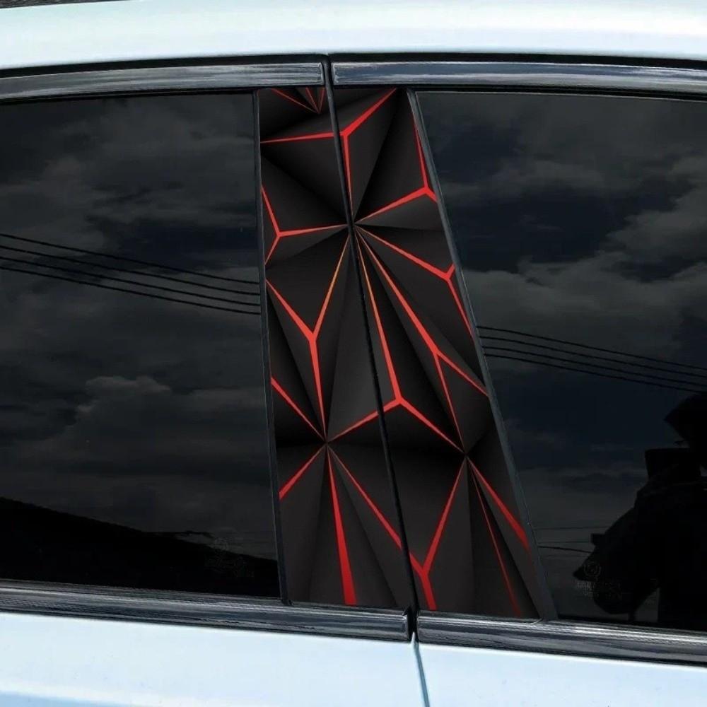 Nové včelí plástve Auto Samolepky Vodotěsné DIY Kryty B Sloupku Samolepicí Odolné proti Poškrábání Auto Styling Dekorace Samolepka
