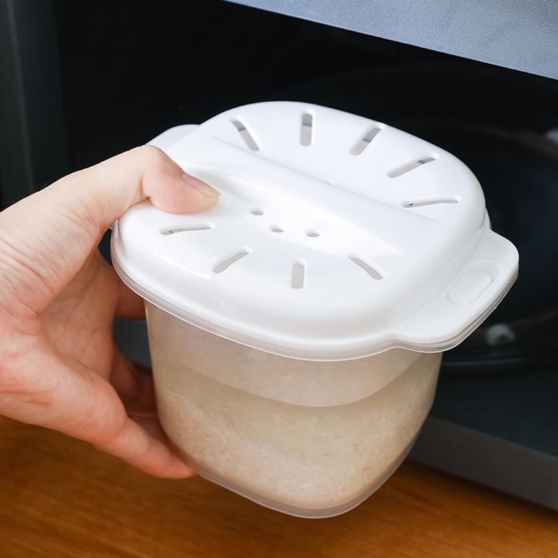 Multi-use Kitchen Microwave & Bento Rice Box With Fresh-Keeping Feature