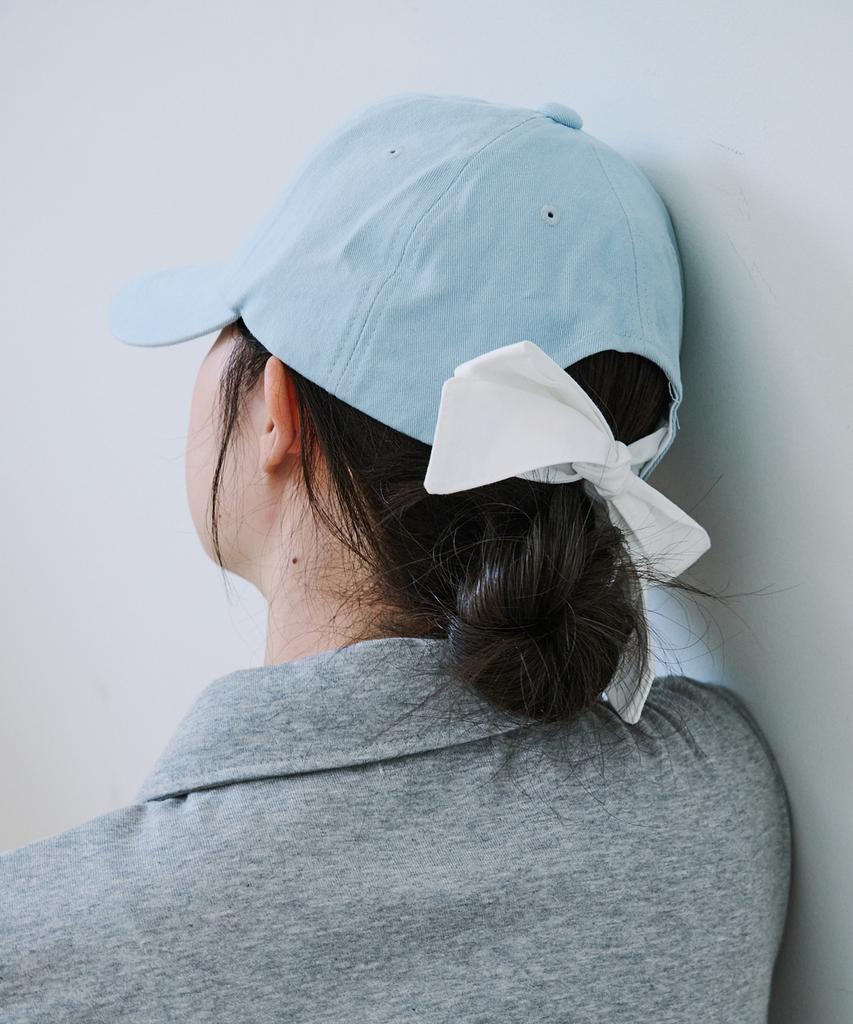 YUPPE Y Ribbon Ball Cap_Sky Blue