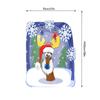 Festive Reindeer Throw Blanket Cozy Christmas Decor Holiday Gift Home Decor Farmhouse Style Warm Throw Soft Fleece Plush Blanket