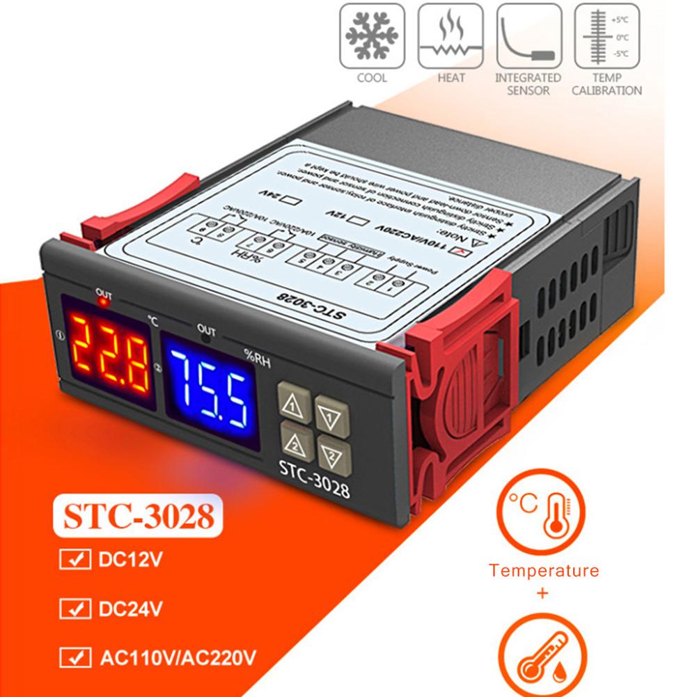 Professional Grade STC3028 Digital Temperature Controller Designed for Use In Both Domestic and Commercial Environments