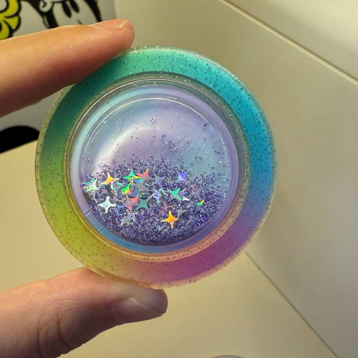 

Glitter Squishy Magnetic Phone Holder for iPhone - Universal Bubble Tea Design For other colors, contact customer service