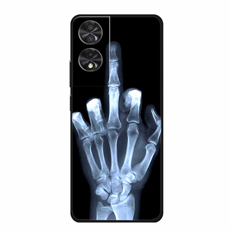 Pouzdro na telefon pro TCL 40 NxtPaper Zadní kryt Pouzdro 6,78" Funda Černý silikon Měkké Coque Pro TCL 40 NxtPaper Pouzdro Skořepina Nárazuvzdorné