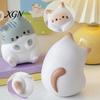 Nervousness Relief Toy Stress Cartoon Cat Soft Stretchy Fat Kitten Squeeze Relaxation Anxiety Reduction Animal Sensory Party Favors Gadget