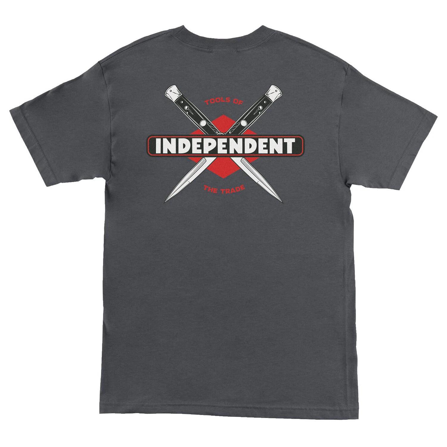 Independent Trucks Shirt Tools of the Trade Charcoal S